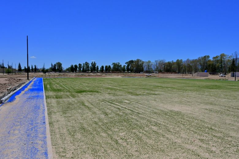 El Parque Deportivo muestra progresos importantes