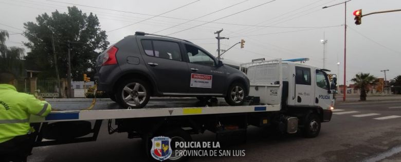 La Policía realizó controles de alcoholemia en toda la provincia