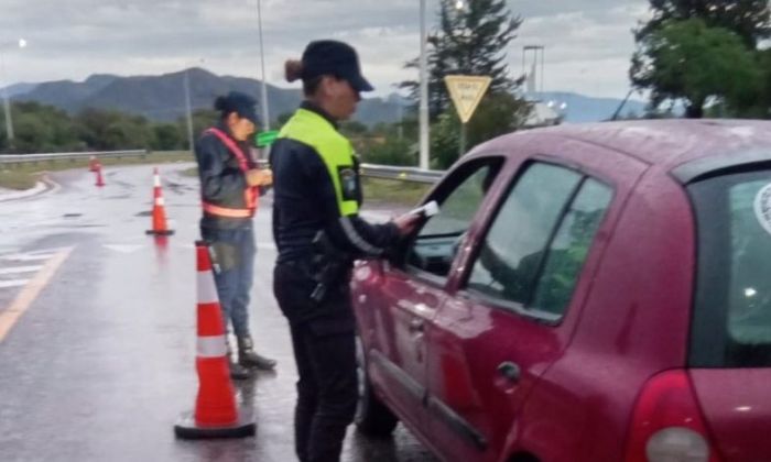 La Policía realizó controles de alcoholemia en toda la provincia