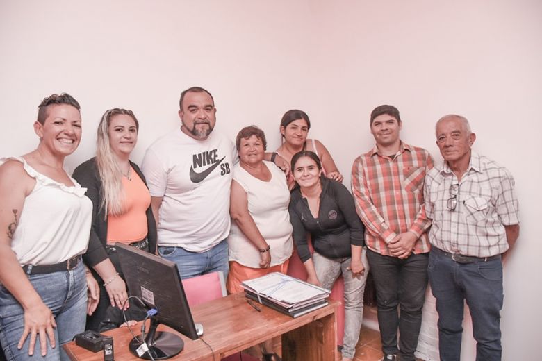 La vecinal "San Antonio Tiro y Pesca" inauguró su primera oficina