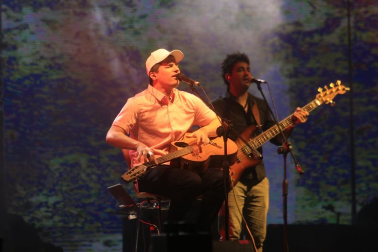 Nahuel Pennisi en la tercera noche de Jesús María