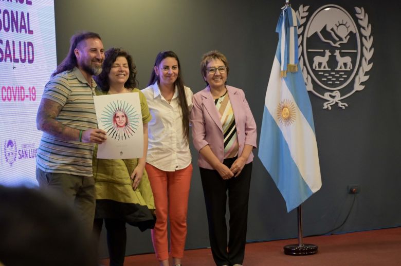 Homenajearon al personal de Salud de San Luis por el trabajo y compromiso en la pandemia