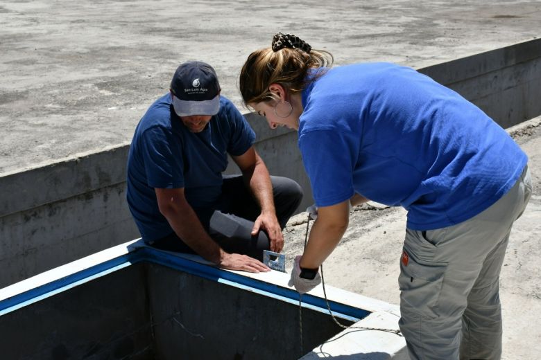 San Luis Agua fiscalizó las perforaciones y estaciones de bombeo de la Villa de Merlo