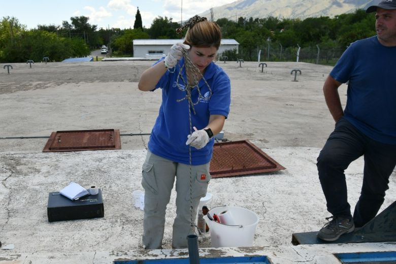 San Luis Agua fiscalizó las perforaciones y estaciones de bombeo de la Villa de Merlo