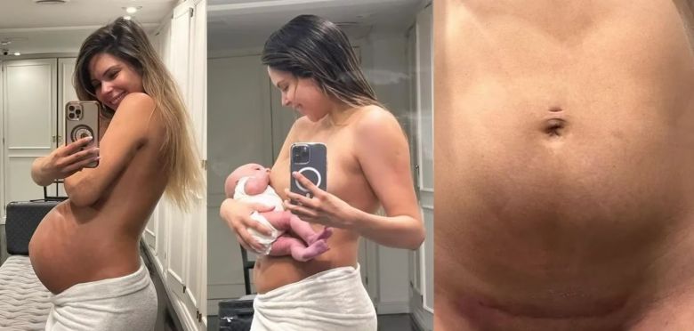 Barby Franco mostró su cuerpo al natural antes y después del nacimiento de Sarah: “Me marcó la vida”