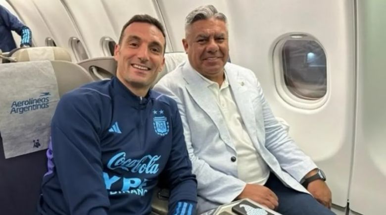 Chiqui Tapia, sobre la continuidad de Scaloni en la Selección: “Ni bien venga firmaremos el contrato”