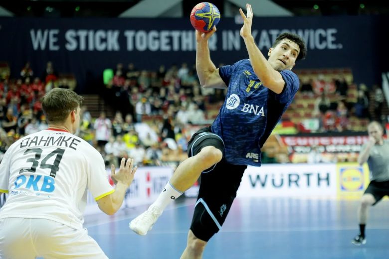 La Selección argentina de handball sufrió un duro golpe: perdió 39-19 contra Alemania