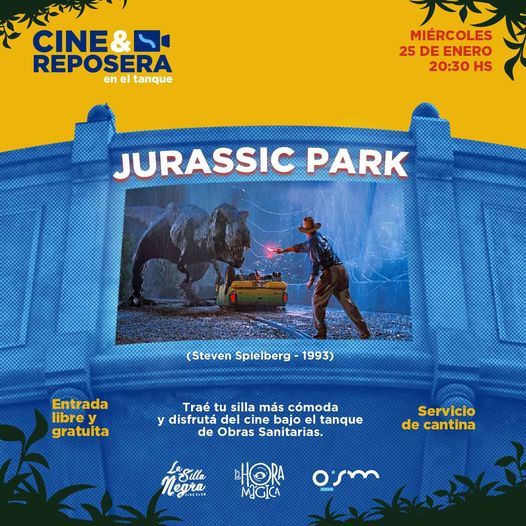 Los dinosaurios copan el ciclo "Cine & Reposera" en el Paseo del Tanque