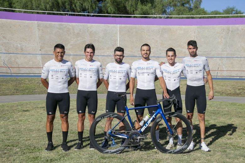 El Swift Carbon de Brasil ya está en San Luis a la espera de la Vuelta del Porvenir