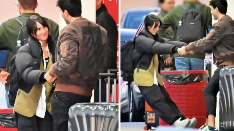 Sebastián Yatra y Aitana ya no se esconden: fueron fotografiados abrazados en un aeropuerto