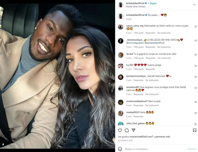 Keita Baldé y su esposa, lapidarios con Icardi y Wanda tras el escándalo: “Viven de esto, son tontos en serio”