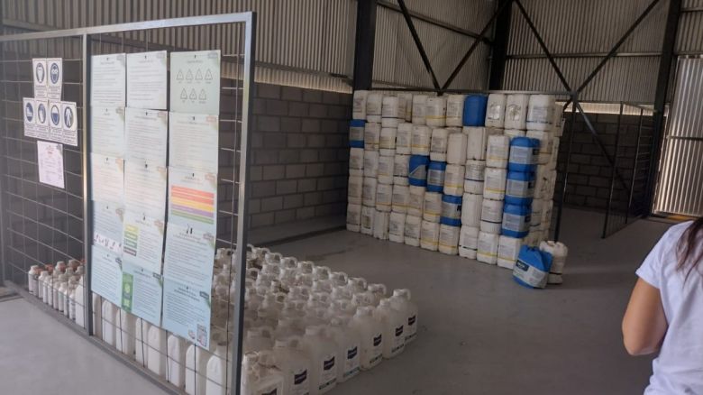 Nuevo CAT Río Cuarto: ”Llevar envases fitosanitarios al CAT es garantía segura de donde termina ese plástico”
