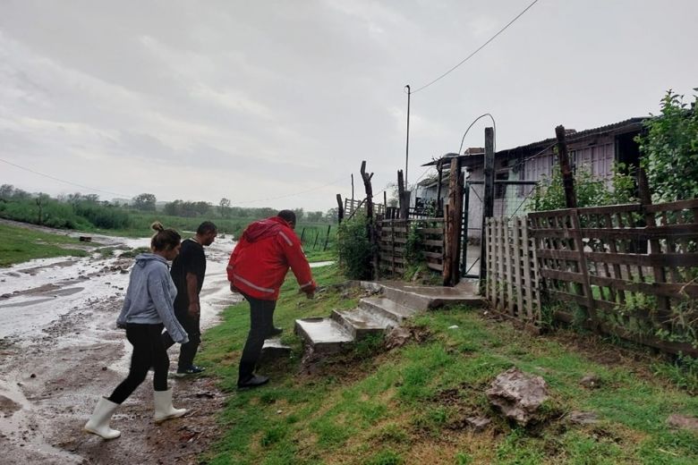  Tareas de asistencia en los barrios del sureste de la ciudad 