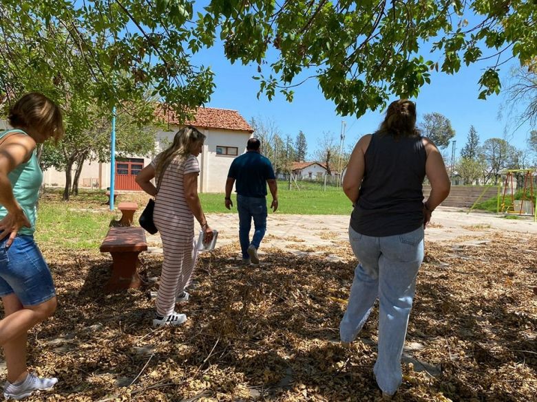 Recuperación de Villa Mercedes: el Municipio visitó escuelas para conocer su estado