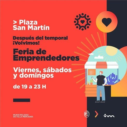 Vuelve la Feria de Emprendedores a la Plaza San Martín 