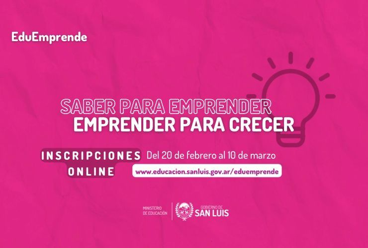 Estudiantes de formación docente tendrán la oportunidad de ser emprendedores y concretar sus sueños educativos 
