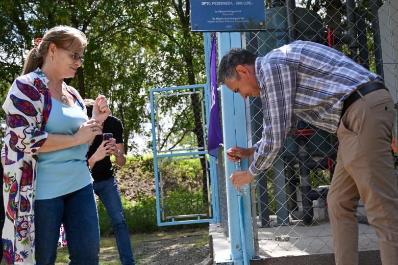 En La Punilla inauguraron obras hídricas que mejorarán la calidad de vida de los vecinos
