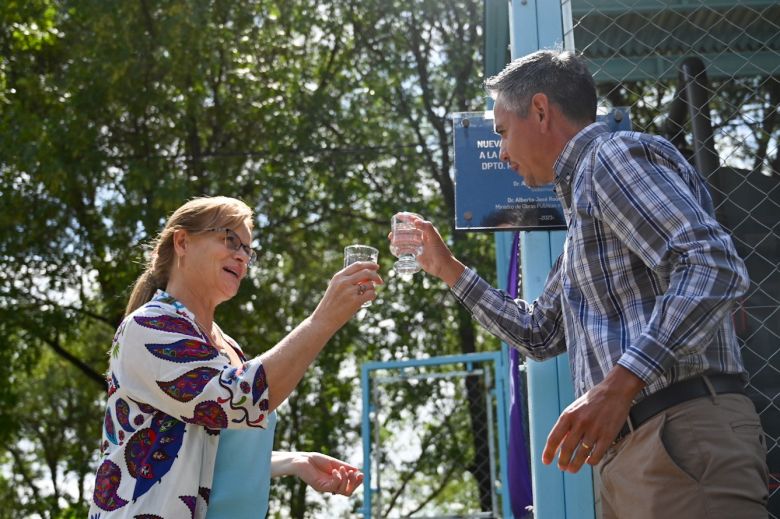 En La Punilla inauguraron obras hídricas que mejorarán la calidad de vida de los vecinos