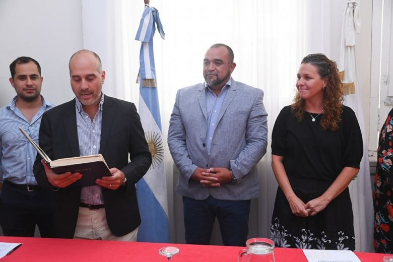 Acto de asunción de la nueva Secretaria General Silvina Galetto 