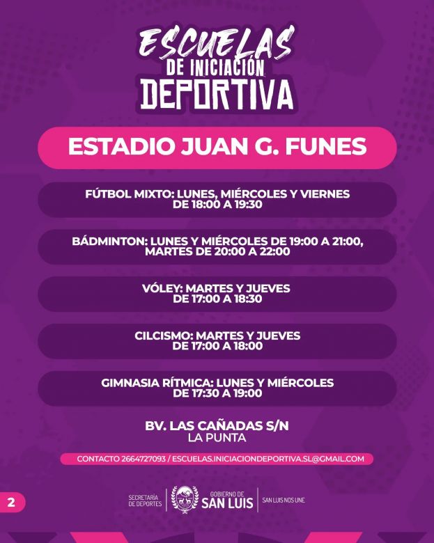 Este lunes regresan las escuelas deportivas gratuitas para niños, adultos y personas con discapacidad