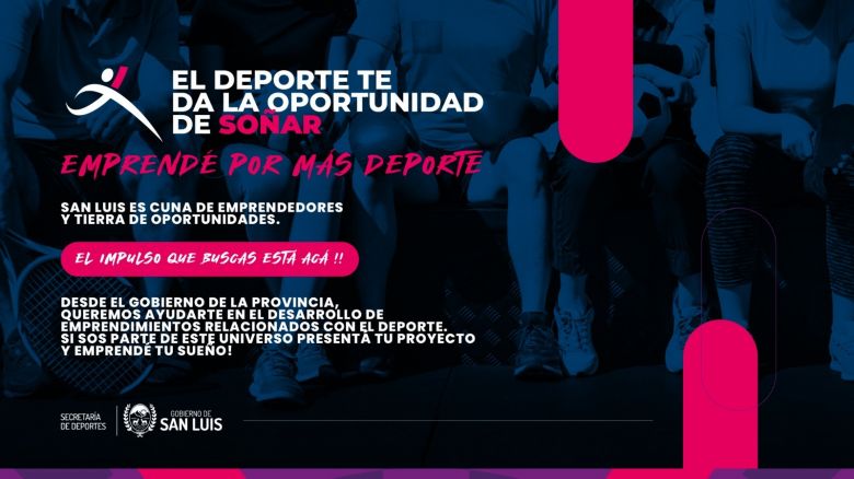 Este miércoles cierran las inscripciones para el programa “Emprendé por más deporte”