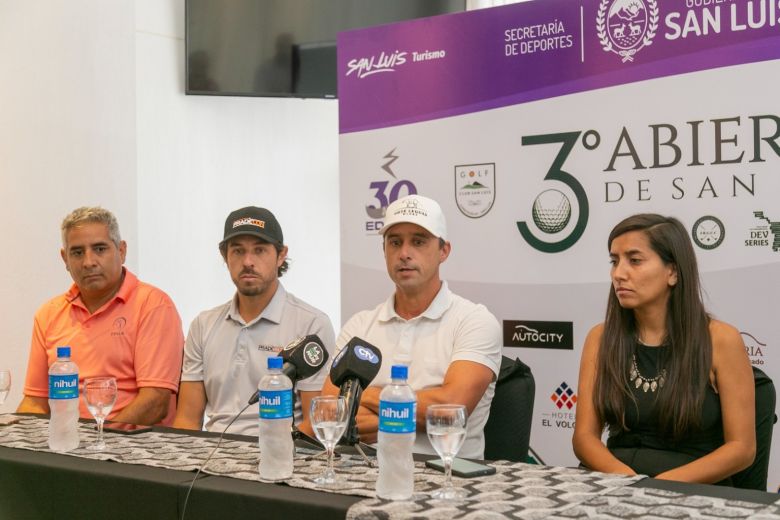 Golf profesional: comienza el 3° Abierto de San Luis