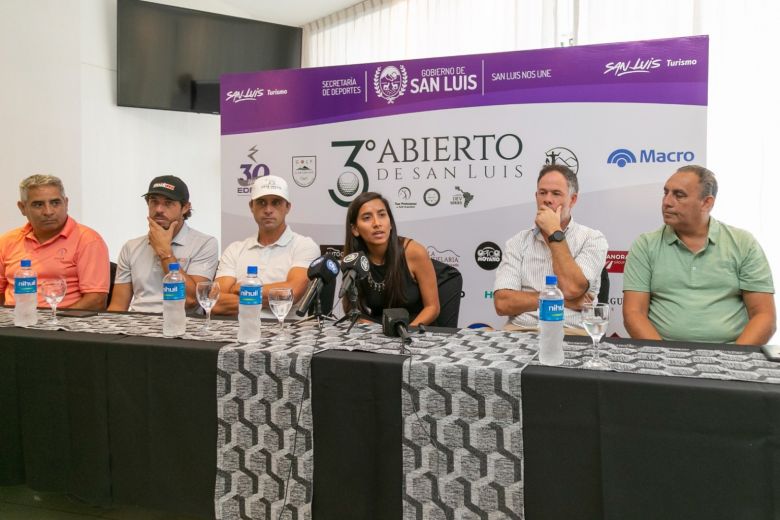 Golf profesional: comienza el 3° Abierto de San Luis