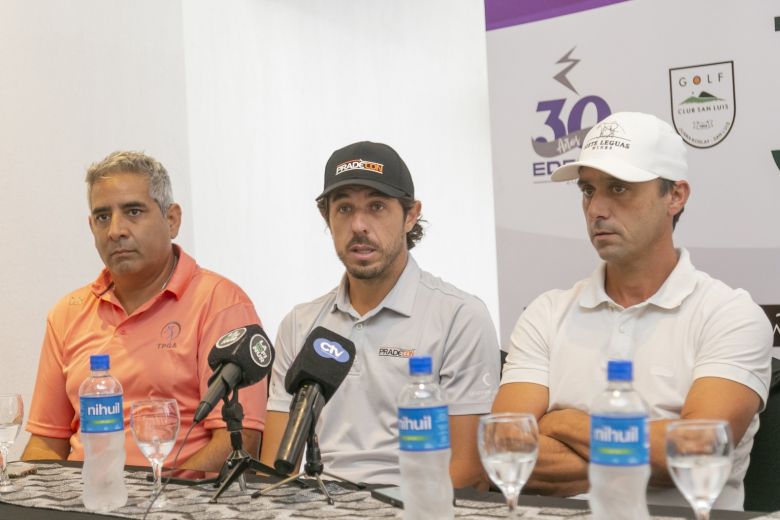 Golf profesional: comienza el 3° Abierto de San Luis