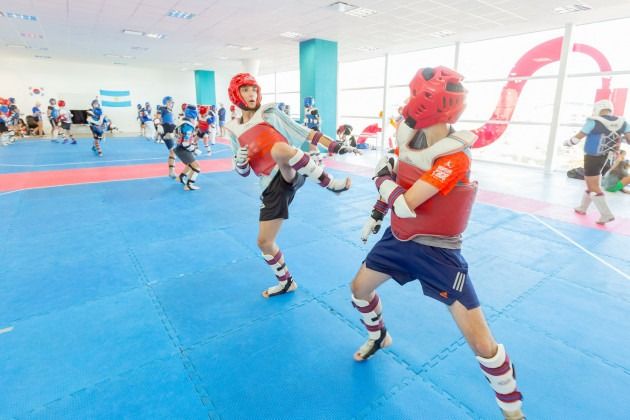 En el Campus de la ULP se perfeccionan 150 taekwondistas