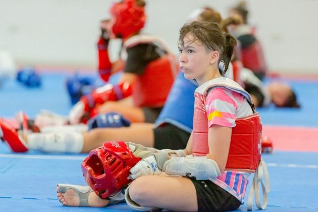 En el Campus de la ULP se perfeccionan 150 taekwondistas