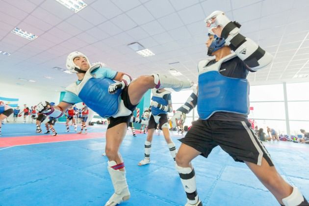 En el Campus de la ULP se perfeccionan 150 taekwondistas