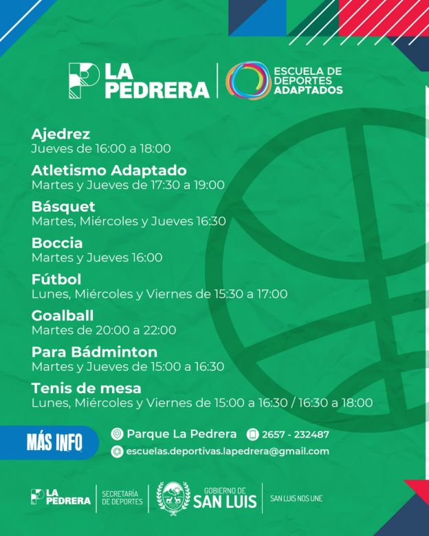 Las Escuelas Deportivas de La Pedrera comenzaron sus actividades