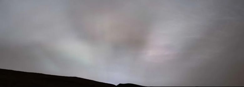 La NASA capturó una espectacular puesta de Sol en Marte