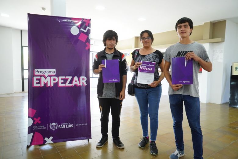 Chicos y chicas de los departamentos Dupuy y Ayacucho se sumaron al Programa Empezar