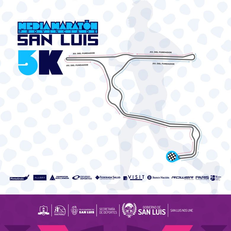 Últimos días para inscribirse a la Media Maratón de San Luis