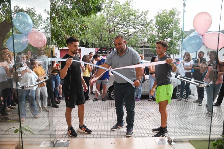 “Zona Fit” estrenó nueva sede y el Intendente estuvo presente