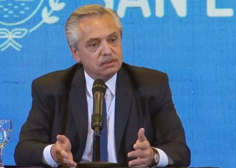 Alberto Fernández: "Ya estoy con menos dolor y el viernes estaré listo"