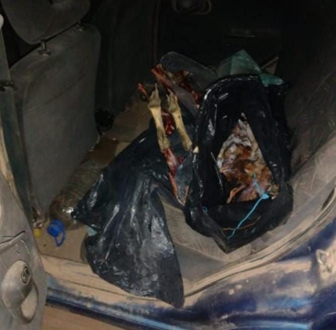 Interceptaron a un cazador furtivo y fue aprehendido