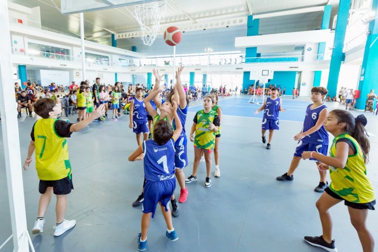 El mini básquet se vivió a pleno en el Campus ULP