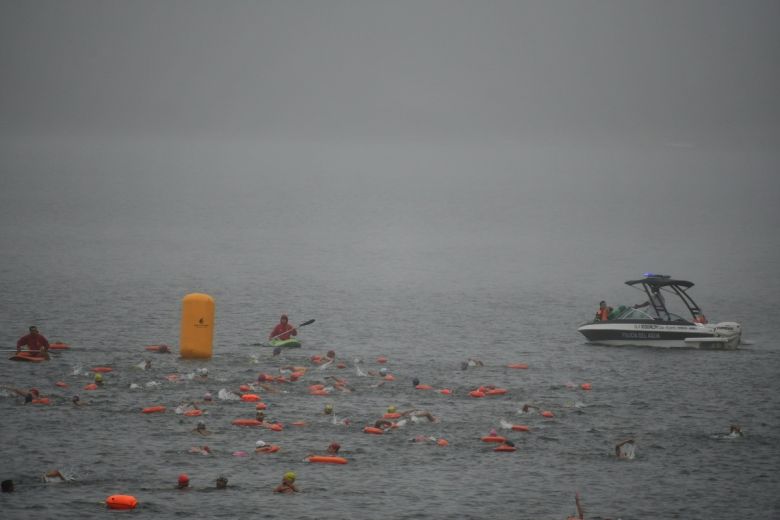 Más de 250 nadadores participaron del Torneo Puntano de Aguas Abiertas