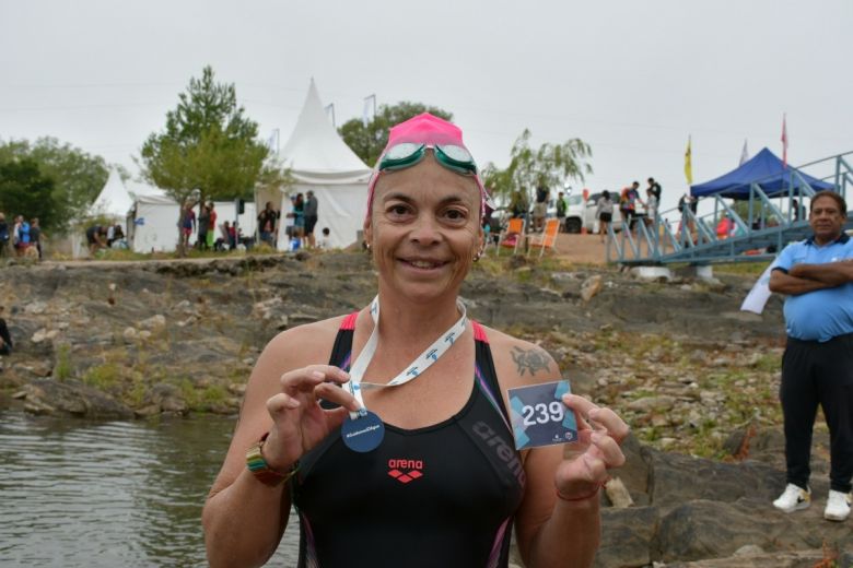 Más de 250 nadadores participaron del Torneo Puntano de Aguas Abiertas