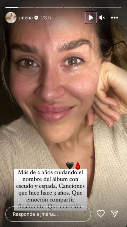 Jimena Barón sorprendió a sus seguidores al anunciar su nuevo disco