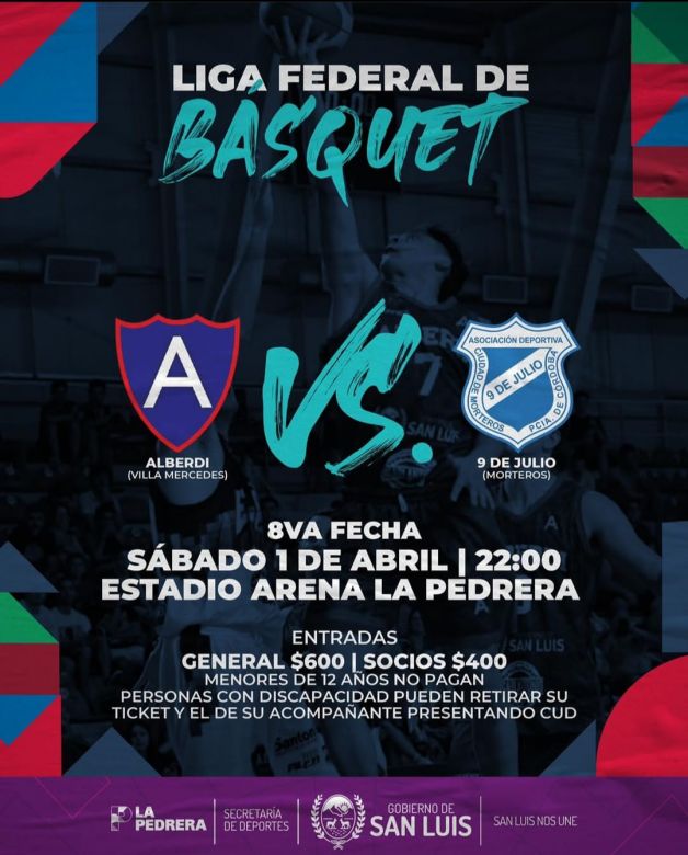 El Club Alberdi vuelve a jugar en La Pedrera