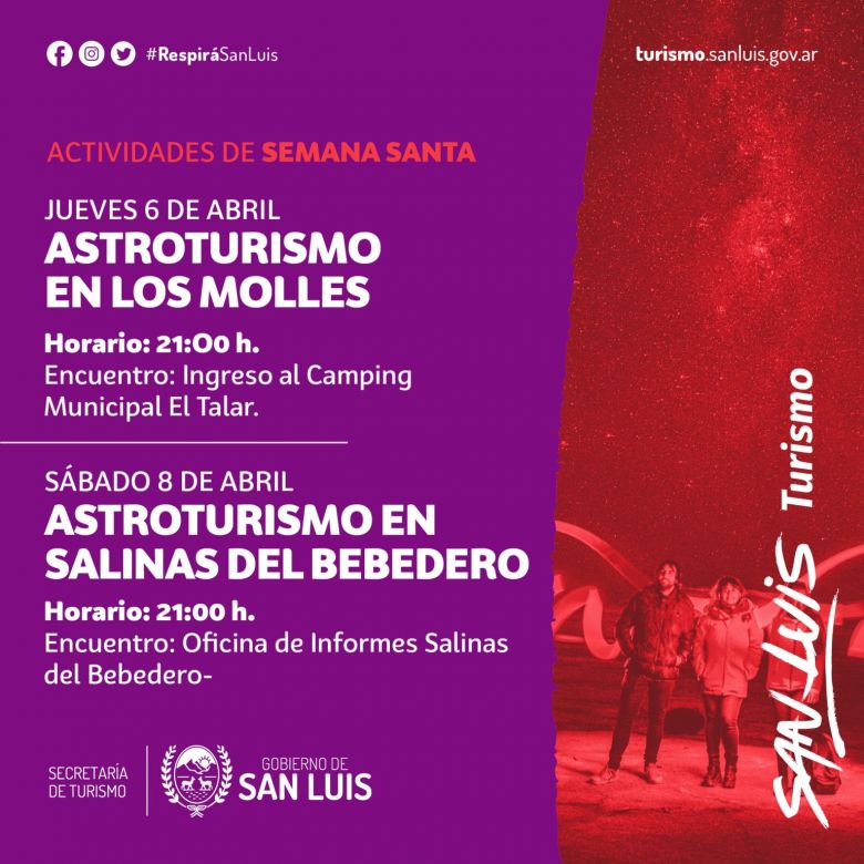 Semana Santa para disfrutar con familia, amigas y amigos