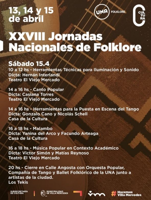 Las XXVIII Jornadas Nacionales de Folklore cierran con los Tekis