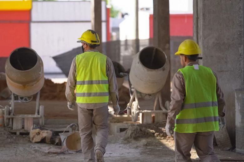 El país alcanzó un récord del empleo registrado en el rubro construcción