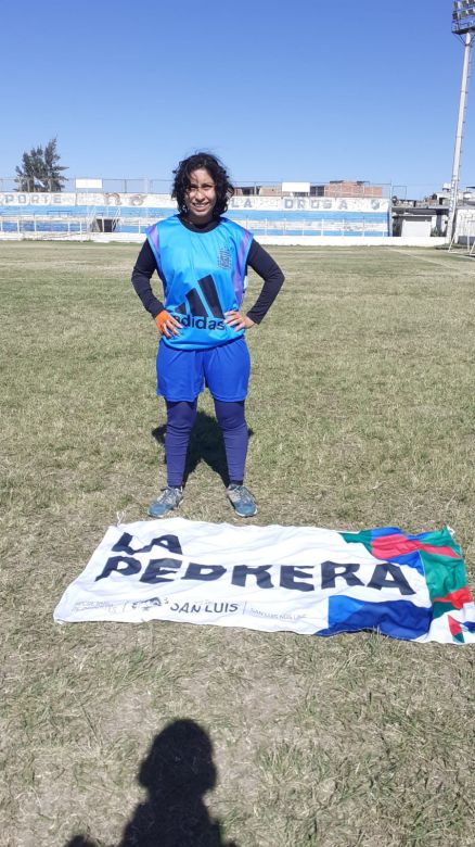 Ana Orozco concentró con la Selección Argentina de Fútbol con PC