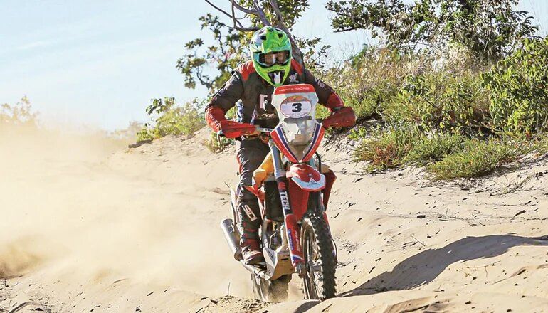 Martín Duplessis subió al podio en el Rally de Jalapão