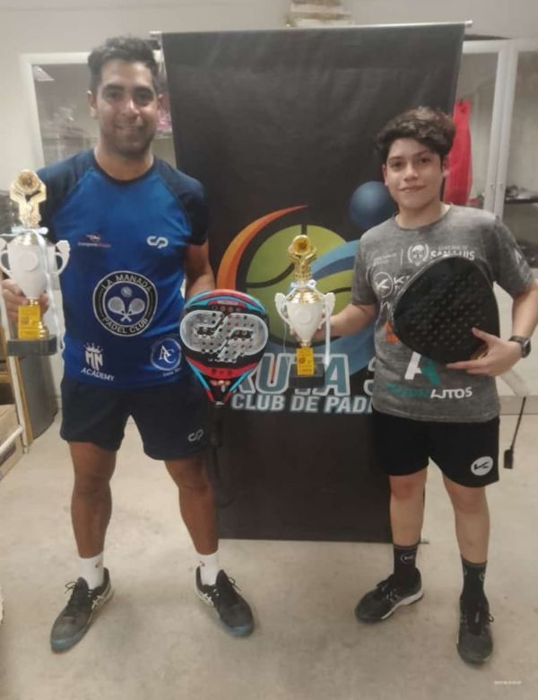 Valentín Sánchez se consagró campeón provincial de pádel 