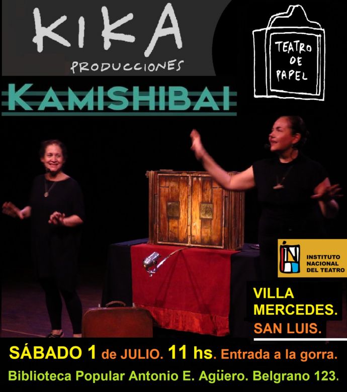"Kamishibai", Teatro de papel en la Biblioteca Antonio E. Agüero